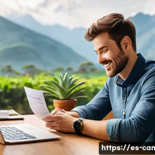 Home 11 카메룬 비자 신청 방법 - "A content traveler in their early 30s, with a warm smile and styled brown hair, sits comfortably at...